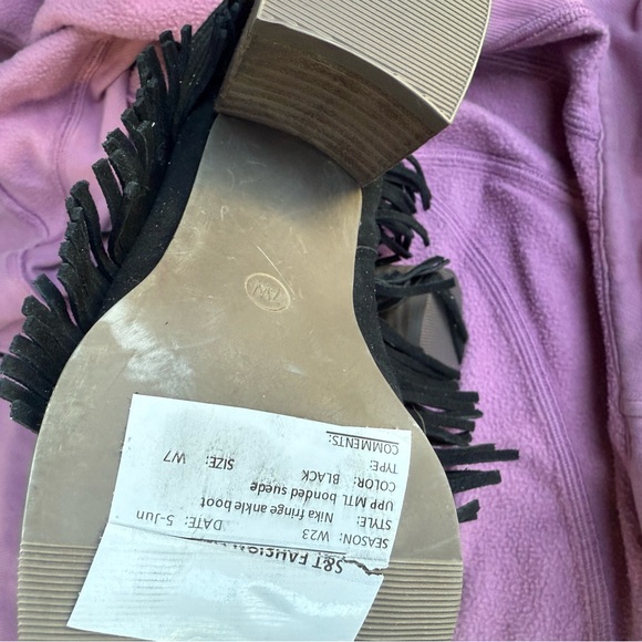 Joy Folie Nika Fringe ankle boot new - Picture 4 of 5